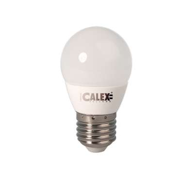 3,4 Watt Calex LED Kogellamp 240V 3,4W E27 P45, 25