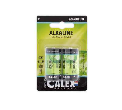 Calex batterijen Alkaline kleine staaf LR14/C 1,5V