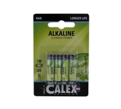 Calex batterijen Alkaline slim penlite LR03/AAA 1,