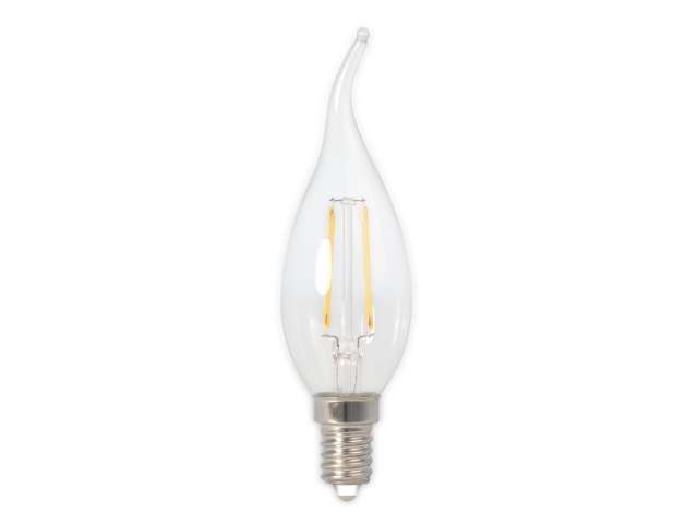 Vuilnisbak Uitgestorven Roestig Calex LED Filament Tip Kaarslamp E14 3,5W DIMBAAR - Light by leds