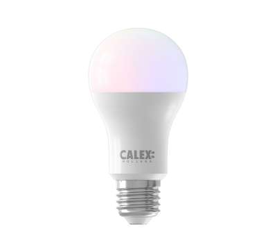 Calex Smart RGB Standaard E27 led lamp 8,5W 806lm 2200-4000K