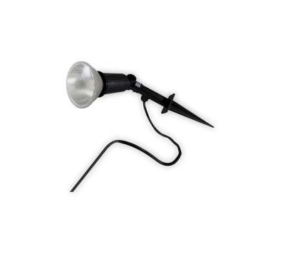 calex tuinspot op spies compleet met 1.5mtr kabel en par38 led lamp 15w e27 warm white 3000k 939018