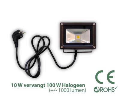 Led Bouwlamp 10 watt