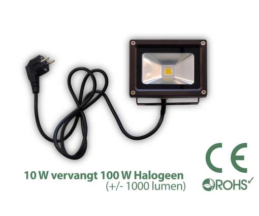 Led Bouwlamp 10 watt