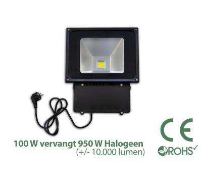 Led Bouwlamp 100 watt