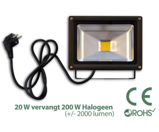 Led Bouwlamp 20 Watt