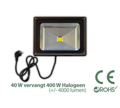 Led Bouwlamp 40 watt