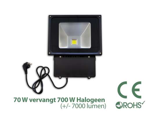 Led Bouwlamp 70 watt