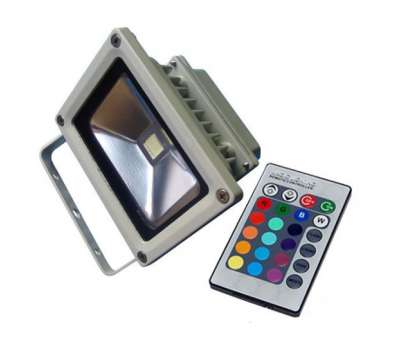 Led Bouwlamp 10 watt met RGB