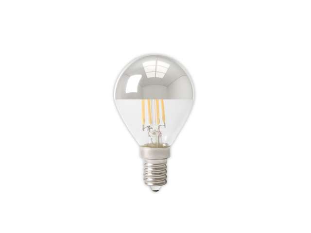 dauw Tirannie staal LED Lamp Calex Filament Kogellamp kopspiegel 4W E14 Helder 2700K - Light by  leds