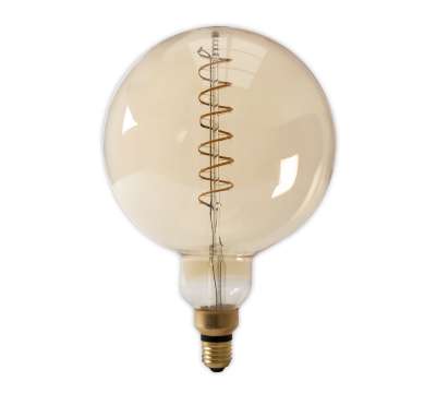 Led lamp Calex LED Filament Megaglobe 4W E27 Gold 2100K Dimbaar